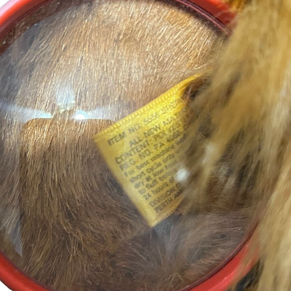 Vintage 24K Polar Puff Realistic Plush Red Fox 12” Tag Attached 1992 Animal - Picture 16 of 16